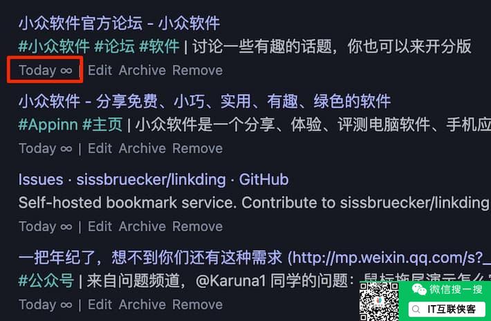 Linkding - 简单易用的自托管网络书签服务,有点像 Pinboard 4 Linkding - 简单易用的自托管网络书签服务,有点像 Pinboard 4